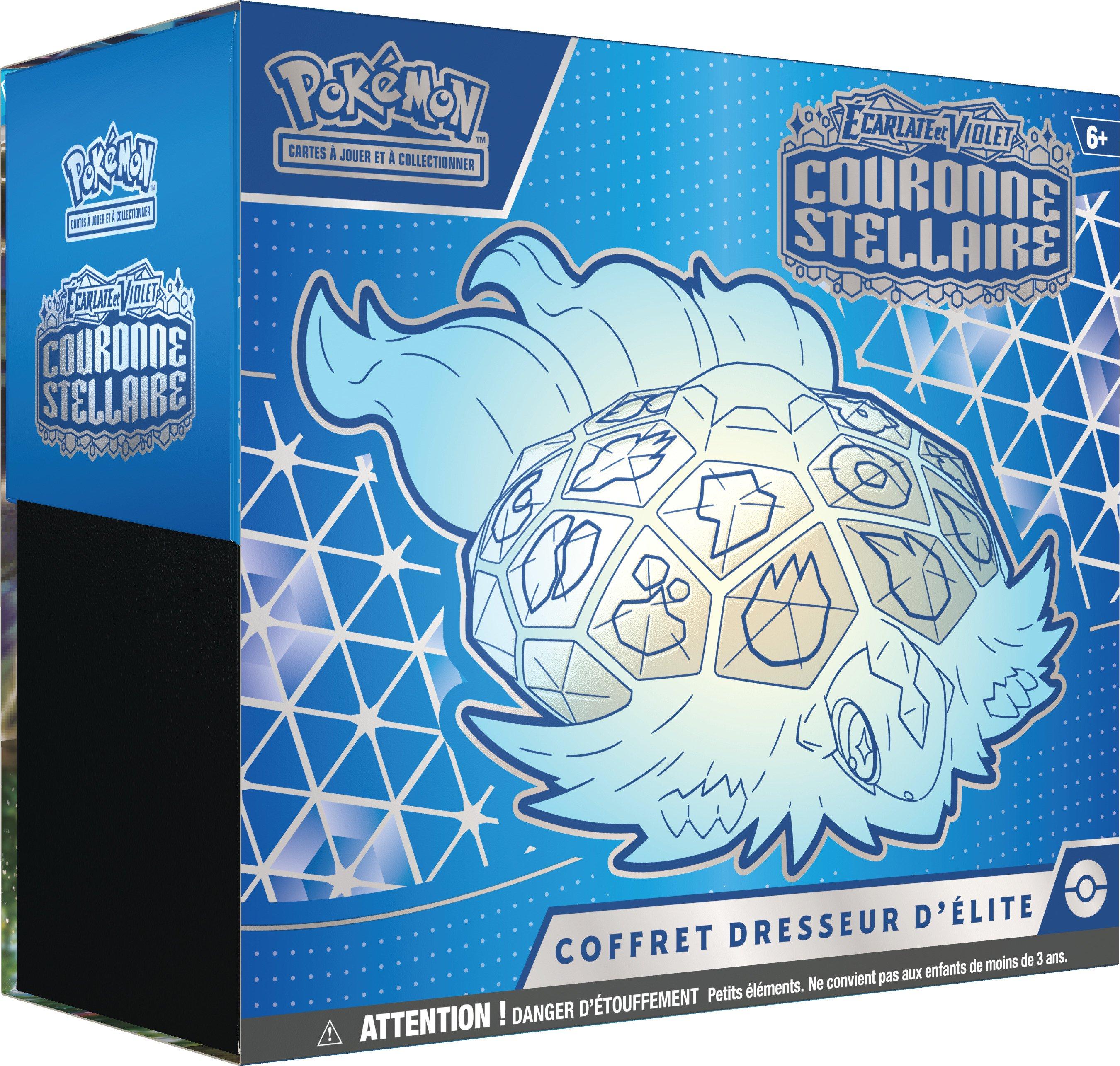 Pokémon JCC - Écarlate et Violet - Coffret Dresseur d\'Élite EV07 Couronne Stellaire