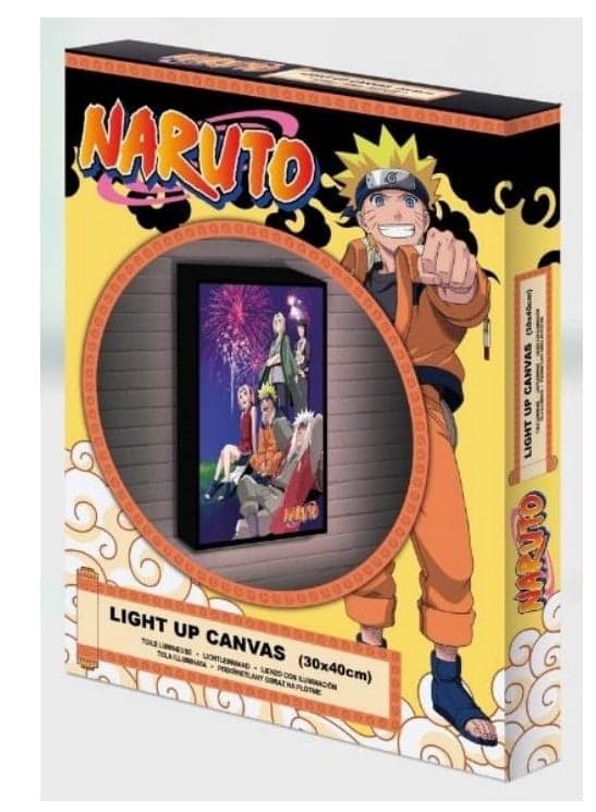 Naruto - Impression sur toile Lumineuse Festival de feux d\'artifice 30x40cm