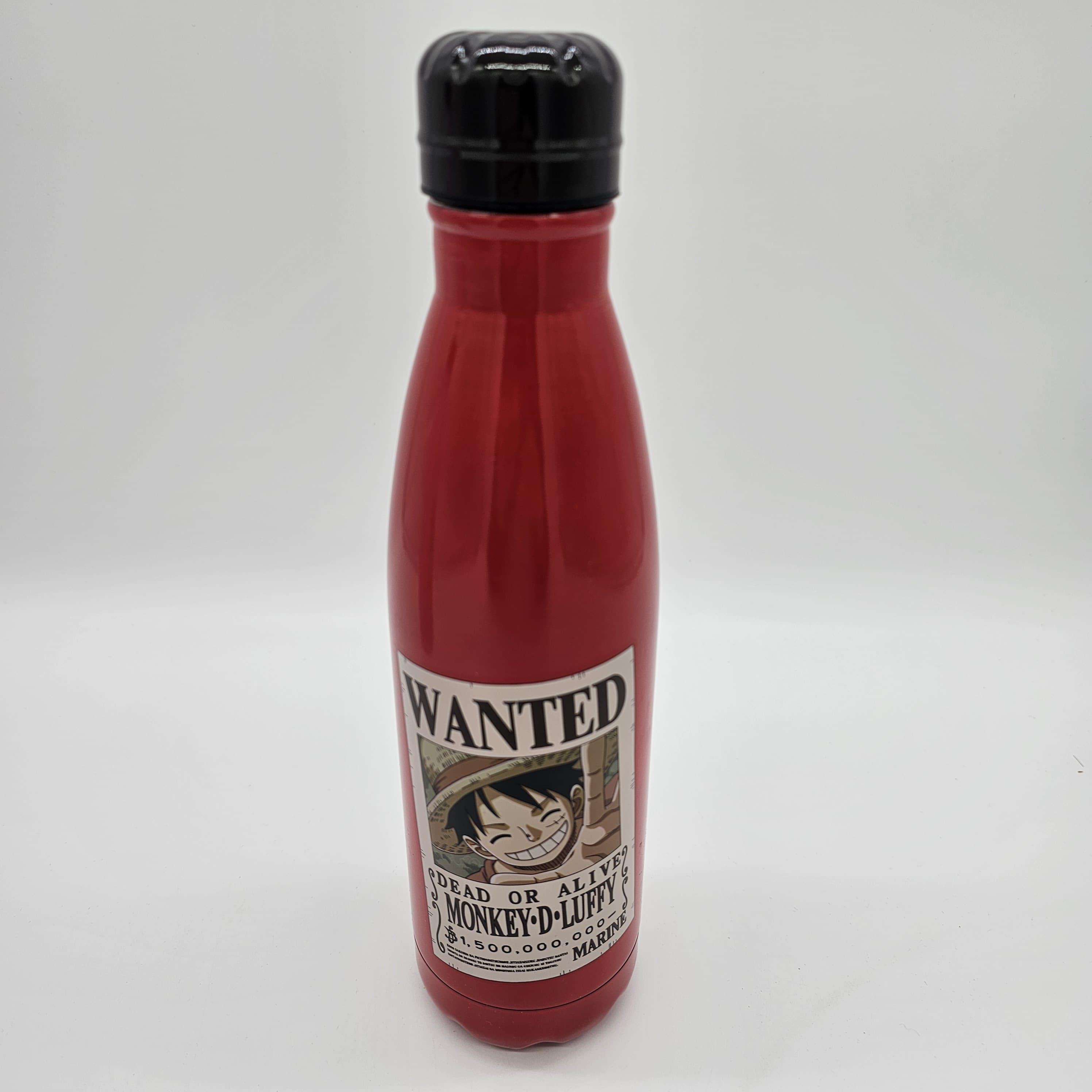 One Piece - Bouteille d\'eau en métal Wanted Luffy 540ml