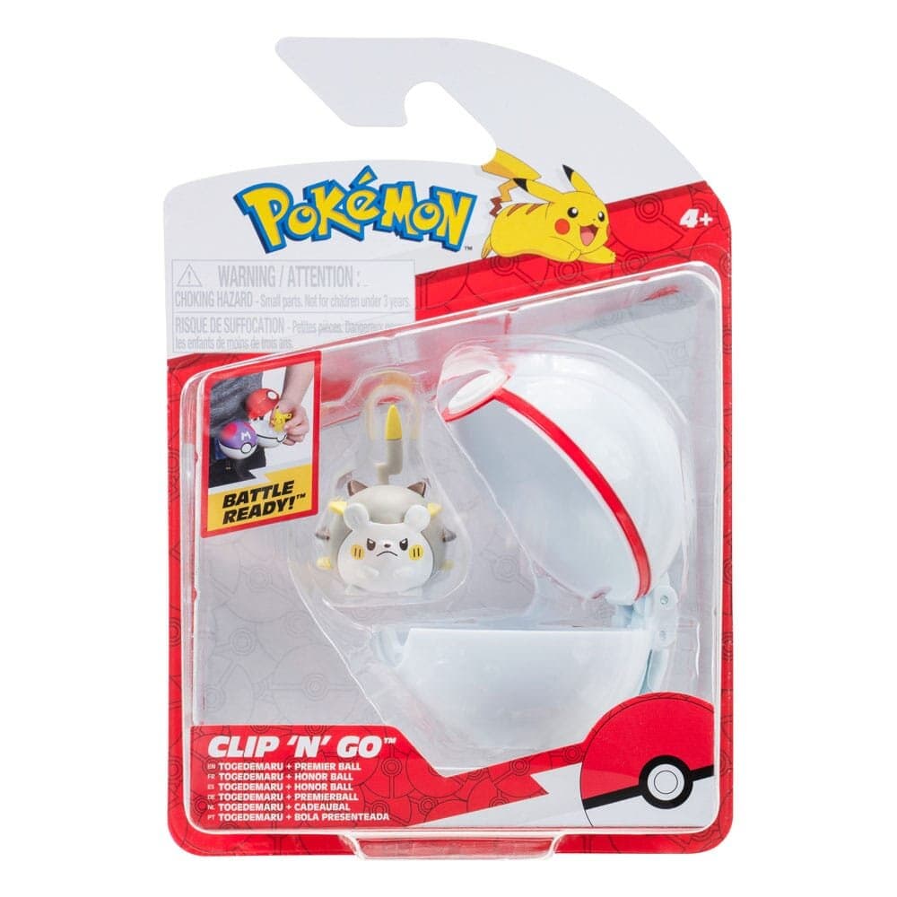 Pokémon - Clip\'n\'Go - Togedemaru et Honor Ball 5cm