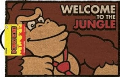 Nintendo - Donkey Kong - \"Welcome To The Jungle\" Deurmat 40x60cm