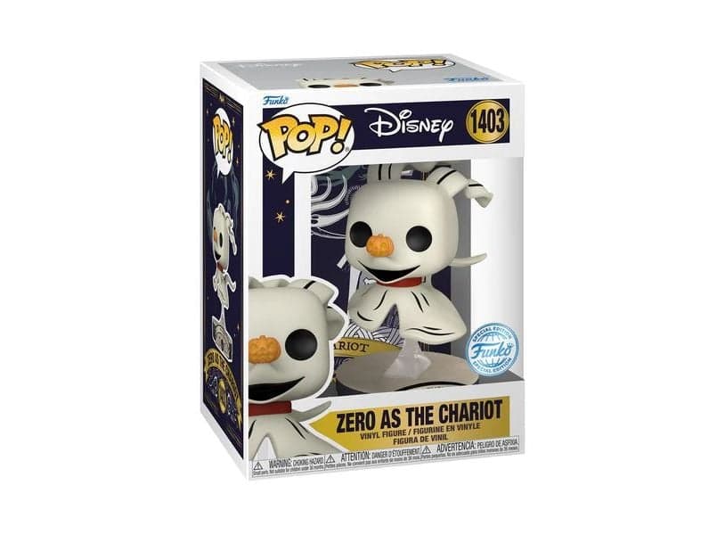 Funko Pop! Disney: The Nightmare Before Christmas - Zero as the Chariot - Special Edition