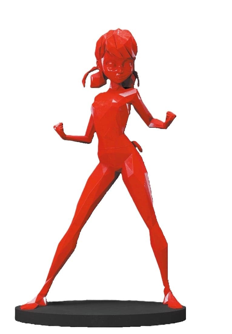 Miraculous - Figurine monochrome de Ladybug par Orlinski