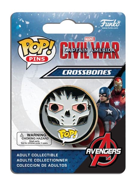Funko Pop! Pins Captain America Civil War Crossbones