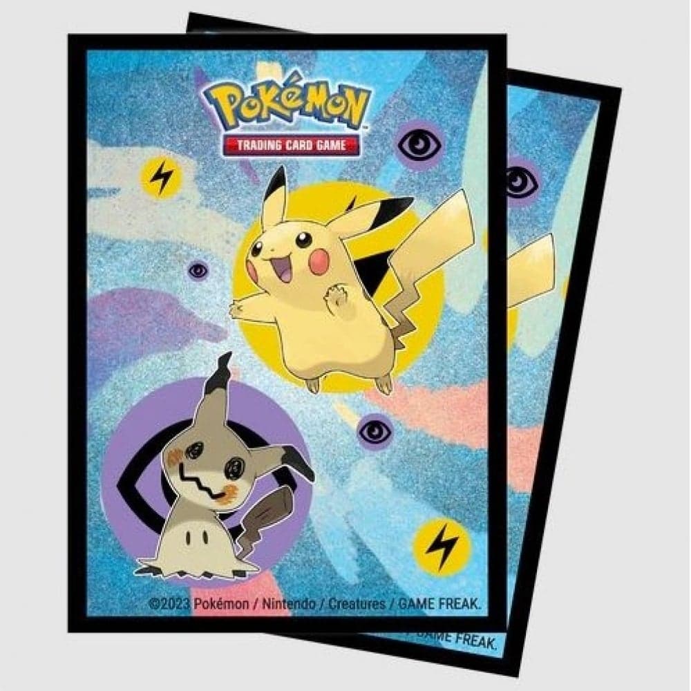 Ultra Pro - Pokémon TCG - 65 Standard Sized Card Sleeves Pack - Pikachu en Mimikyu (63 x 89 mm)