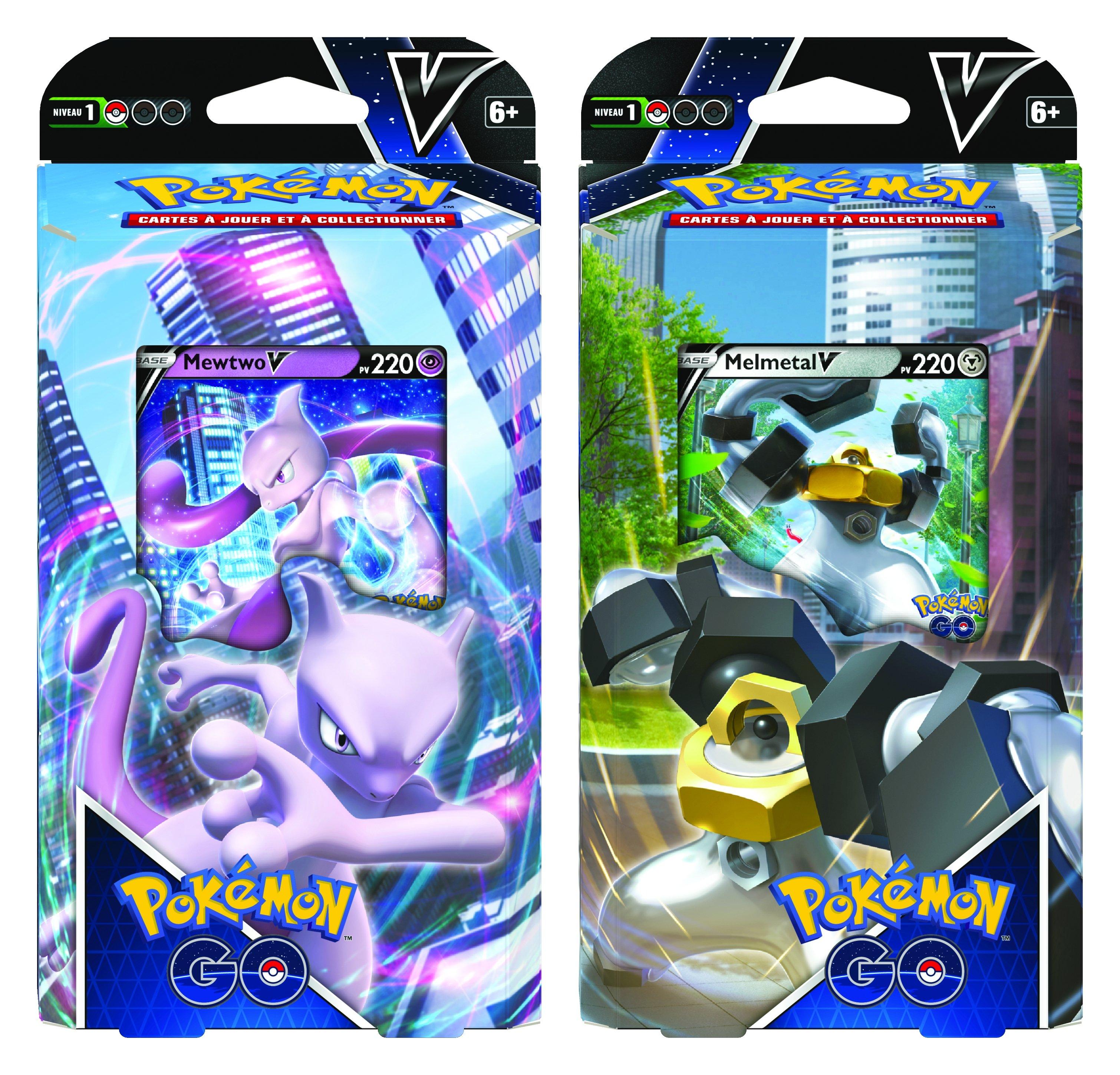Pokémon JCC - Deck de Combat-V Pokémon GO - Mewtwo-V et Melmetal-V