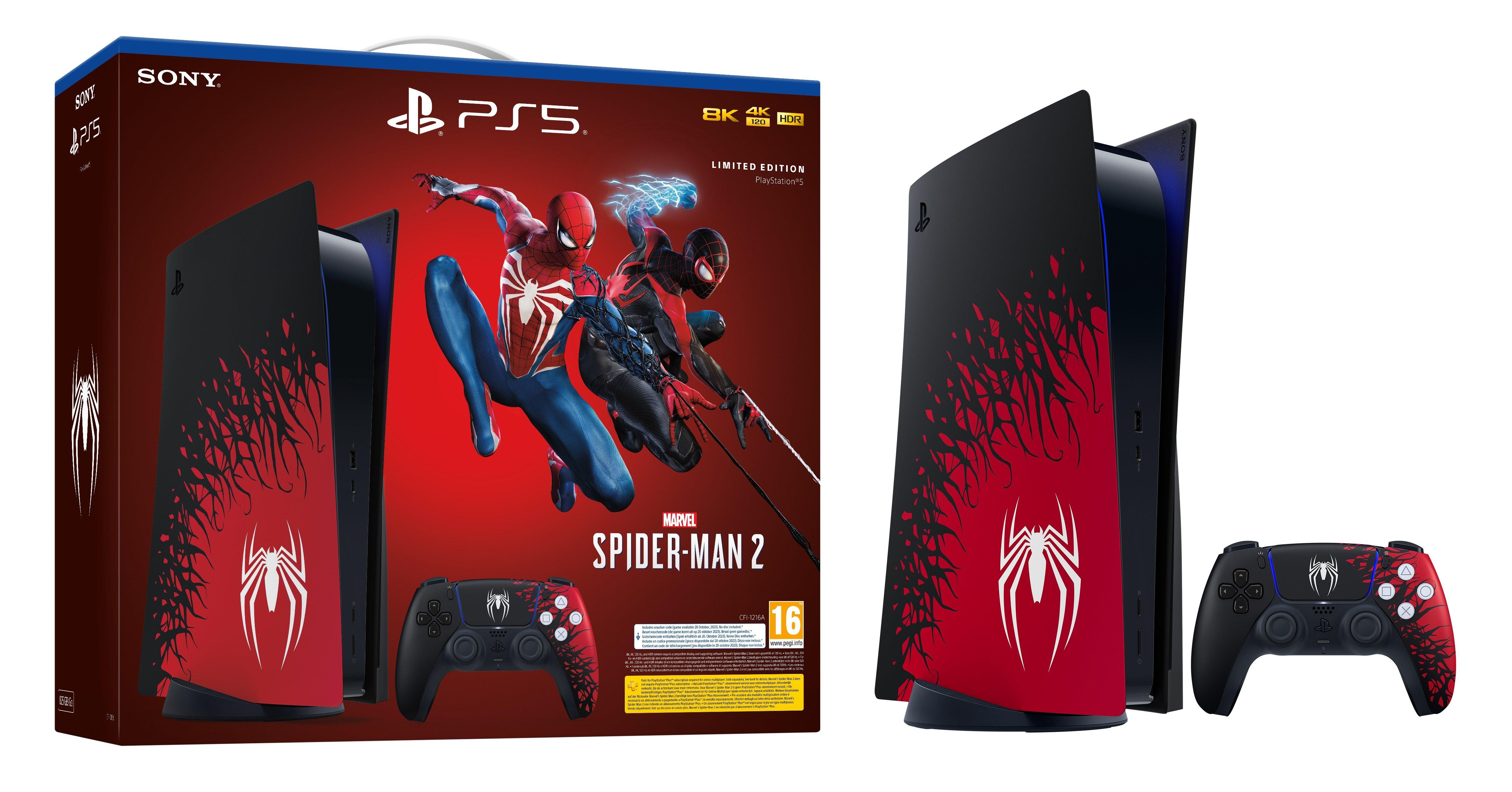PlayStation 5 Marvel\'s Spider-Man 2 Limited Edition Bundle