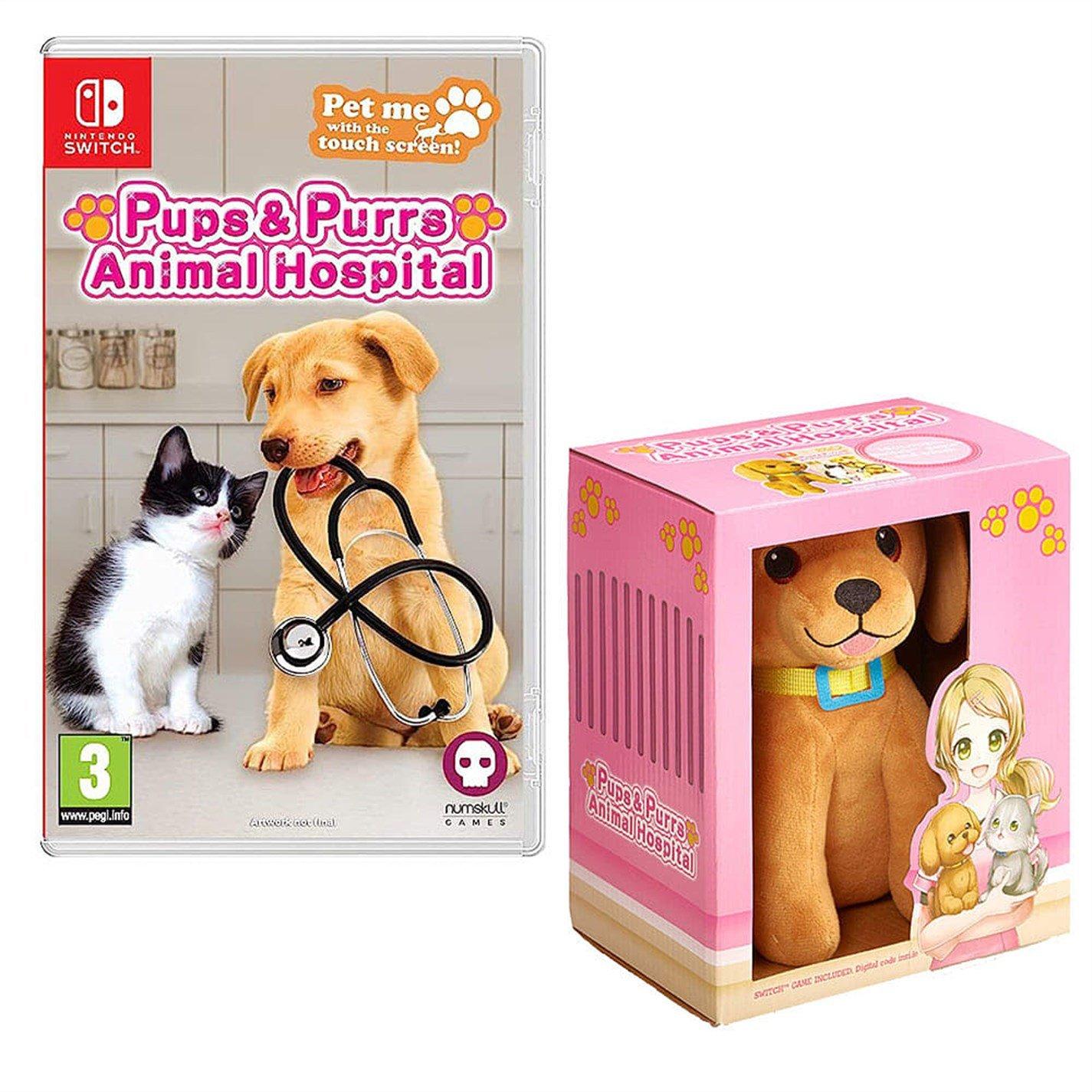 Pups & Purrs: Animal Hospital + Exclusive Plush Toy (Dog)