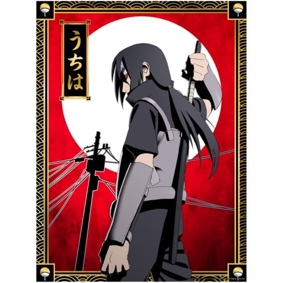 Cartoon Kingdom - Golden Poster - Naruto Shippuden #02 \"Itachi\" 40x31cm