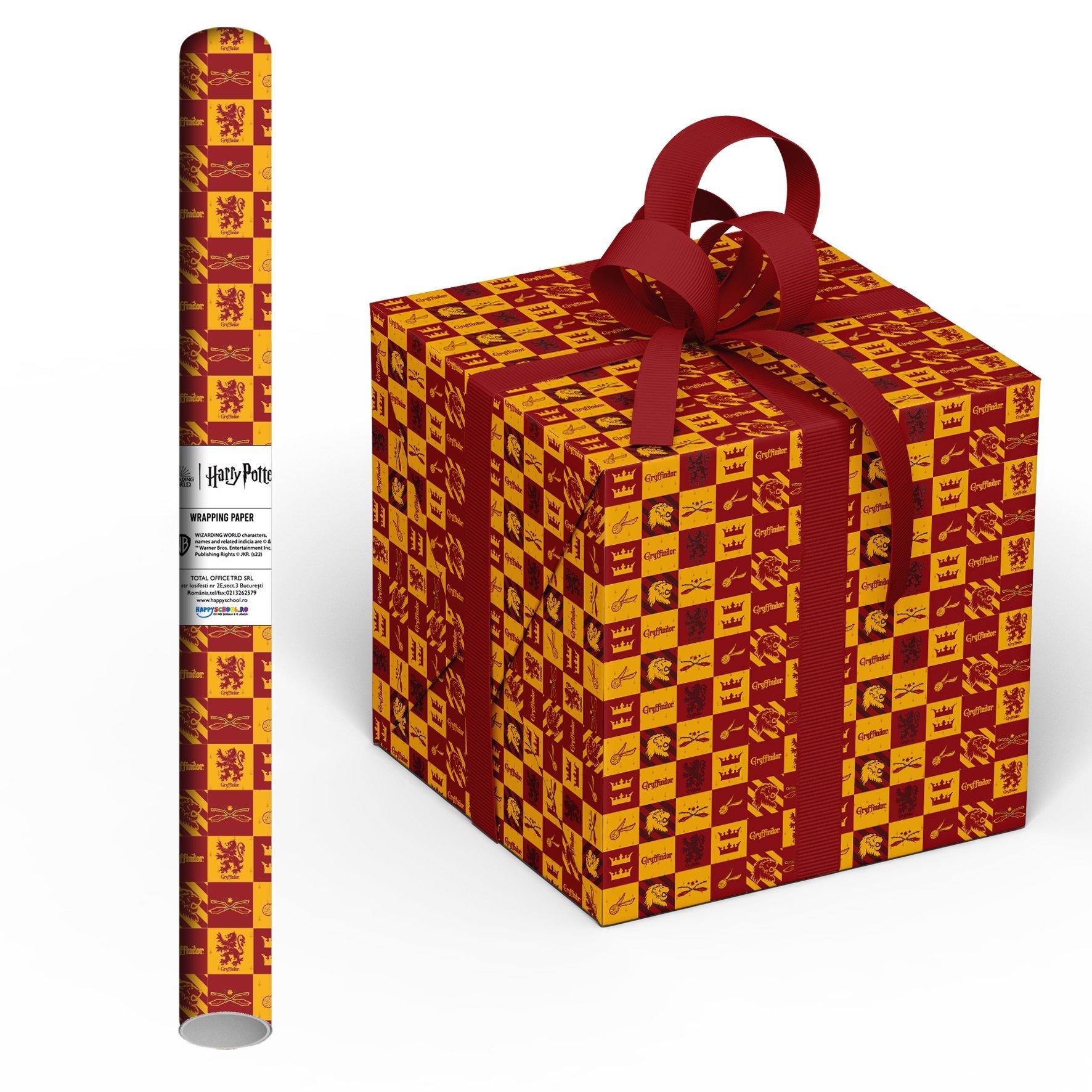 Harry Potter - Papier cadeau Blasons 70cm x 200cm
