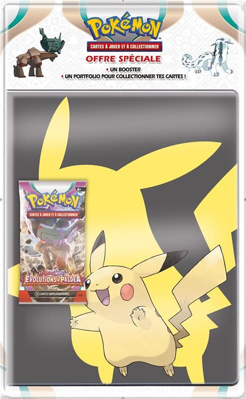 Pokémon : Portfolio A5 EV04 Faille Paradoxe 80 cartes - BCD