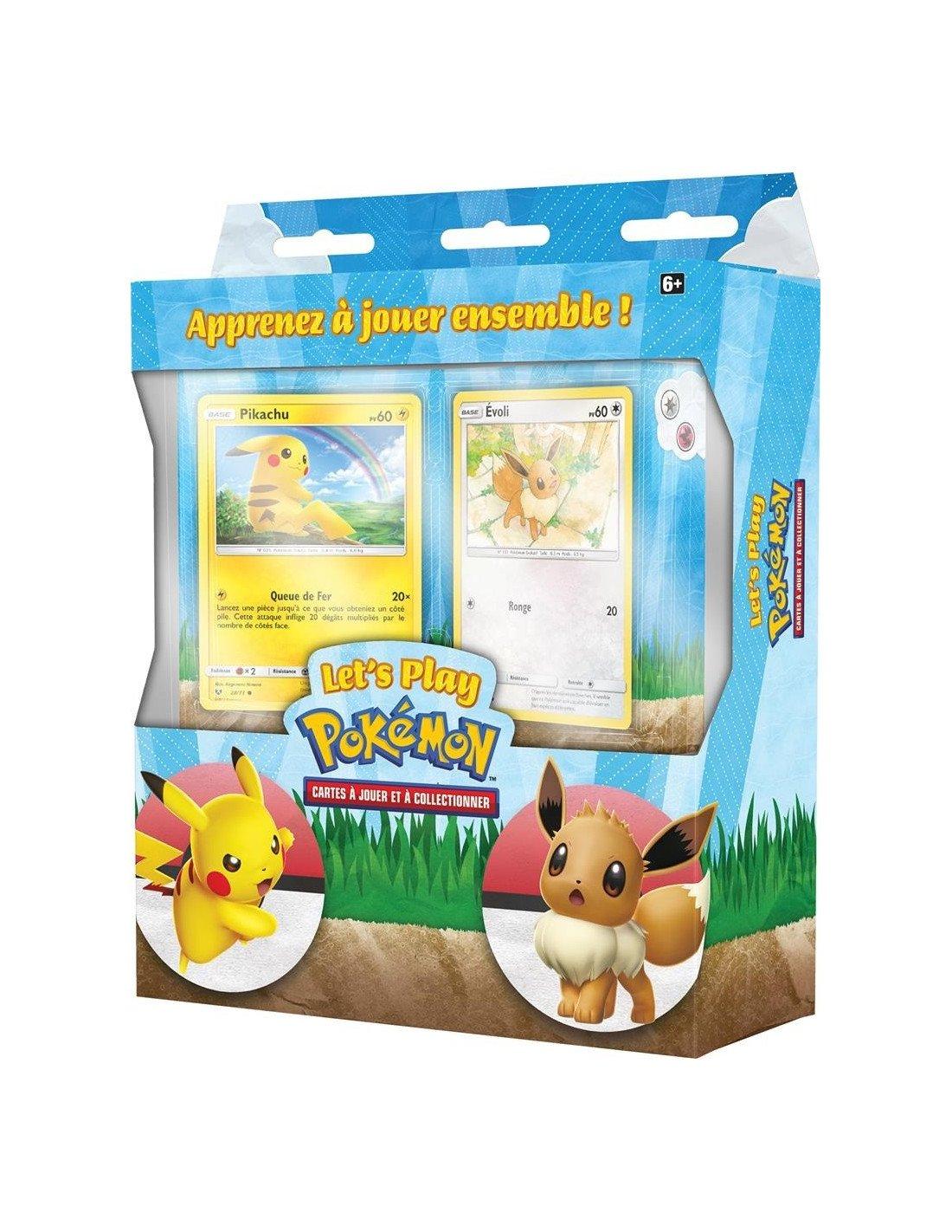 Pokémon JCC - Kit de Decks à thème Let’s Play, Pikachu et Évoli