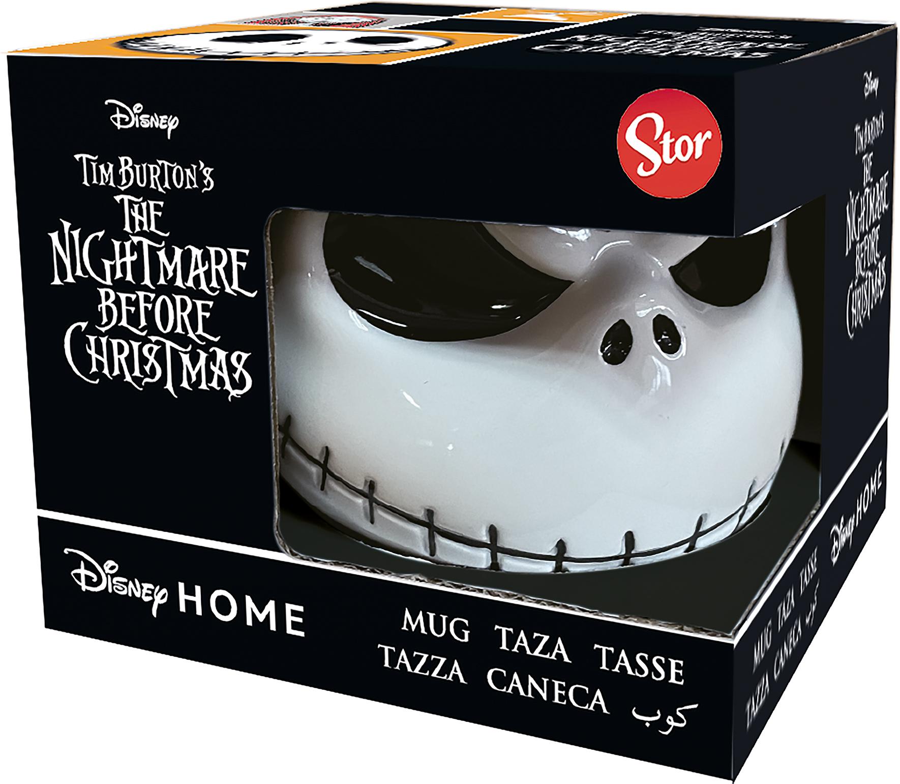 L\'Étrange Noël de monsieur Jack - Tasse 3D en céramique Jack Skellington - 475ml