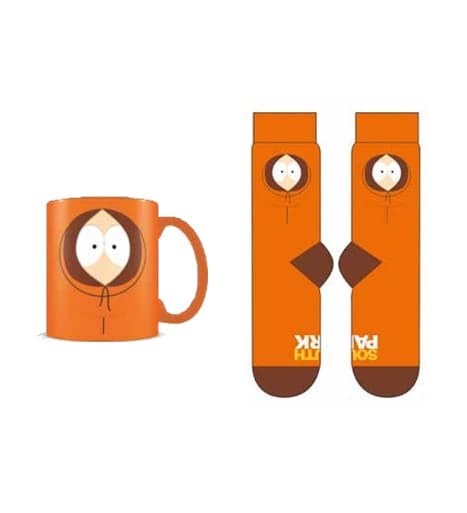 South Park - Coffret cadeau avec tasse 315ml et paire de chaussette EU 41-45 \"Kenny\"