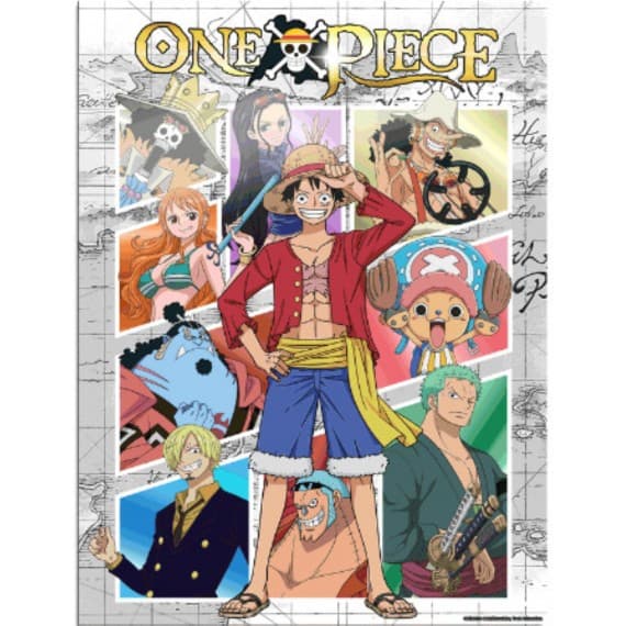 Cartoon Kingdom - Golden Poster - One Piece #02 40x31cm