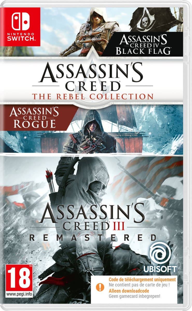 Assassins\'s Creed : The Rebel Collection (Code-in-a-box) - Version Nintendo Switch