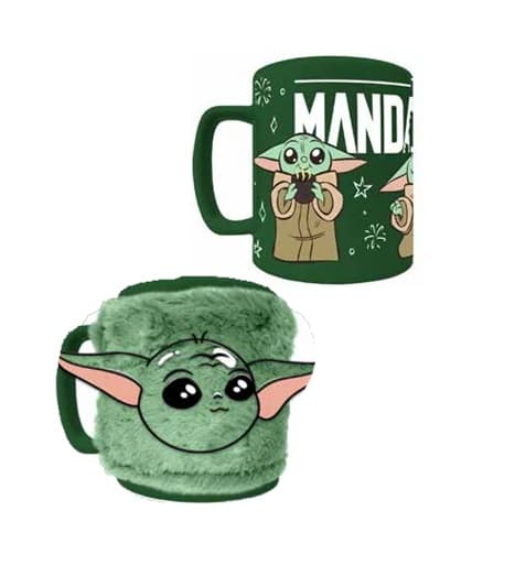 Star Wars - Fuzzy Mug \"Grogu\" 440ml