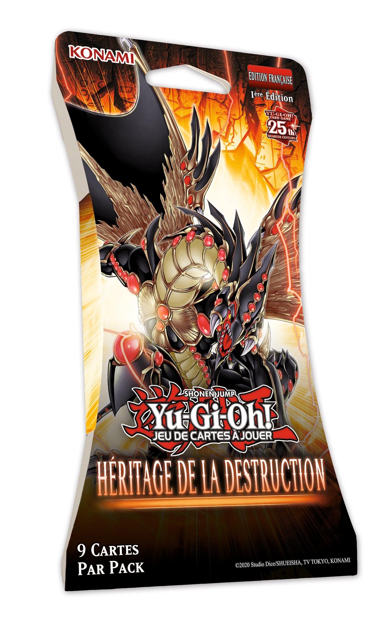 Yu-Gi-Oh! JCC - Pack de Booster Héritage de la Destruction (Blister cartonné)