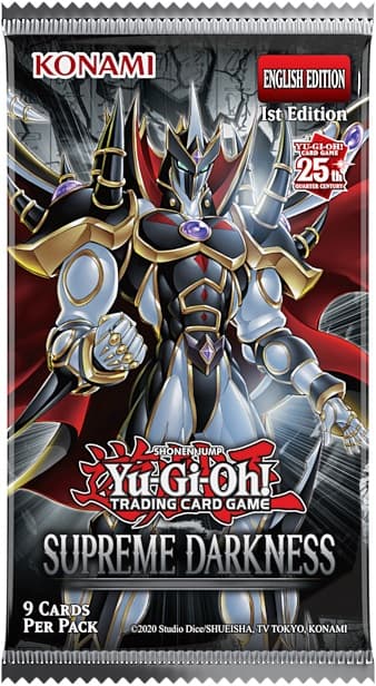 Yu-Gi-Oh! JCC - Pack de 3 Boosters Supreme Darkness (Blister cartonné) - FR