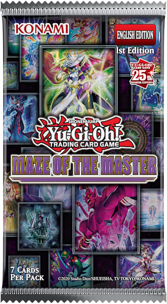 Yu-Gi-Oh! JCC - Pack de Booster Maze of the Master (Blister cartonné) - FR