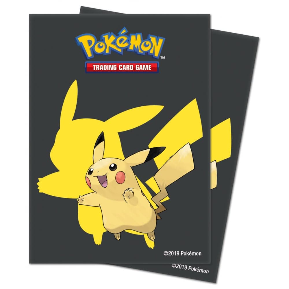 Ultra Pro - Pokémon TCG - 65 Standard Sized Card Sleeves Pack - Pikachu 2019 (63 x 89 mm)